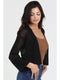 Light Weight Cardigan- Black