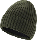 Fleece Lined Cuffed Beanie Hat