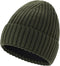 Fleece Lined Cuffed Beanie Hat
