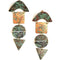 Stand Out Painted Brass Earrings