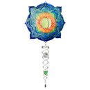 3D Glow Mandala Mini Wind Spinner