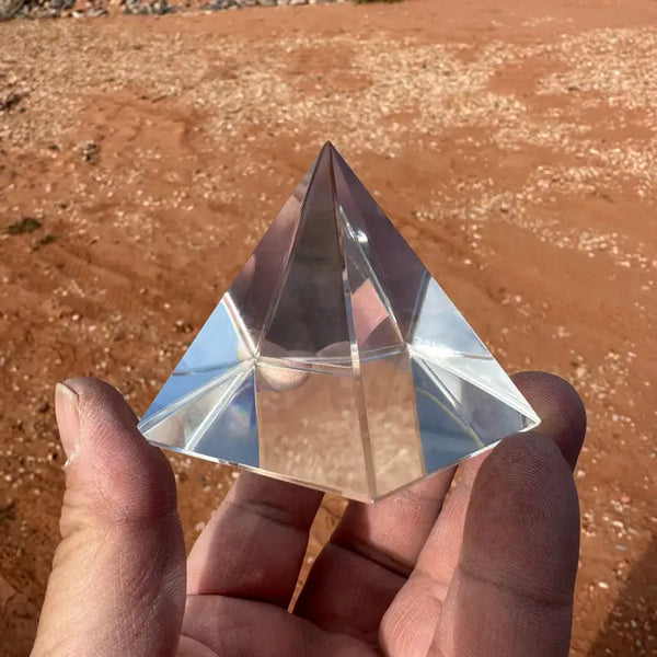 Glass Pyramid 2”