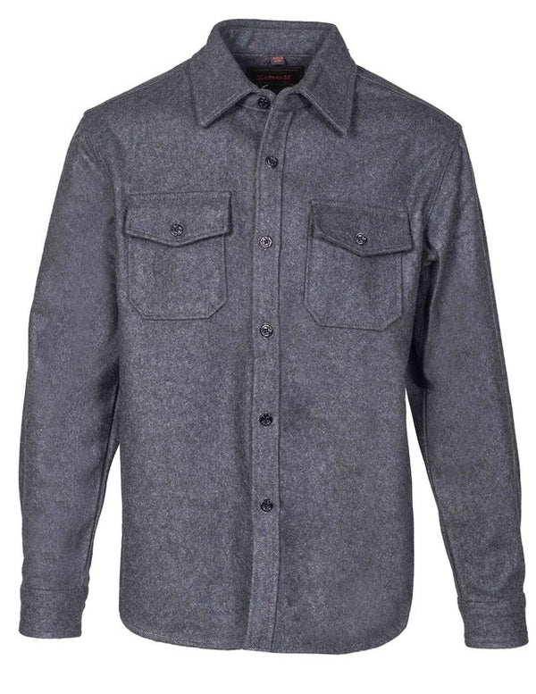 Men's CPO Wool Shirt - Grey