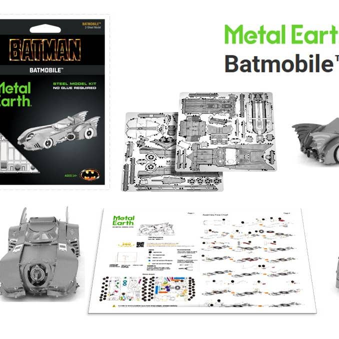 Batman 1989 Batmobile - Metal Earth
