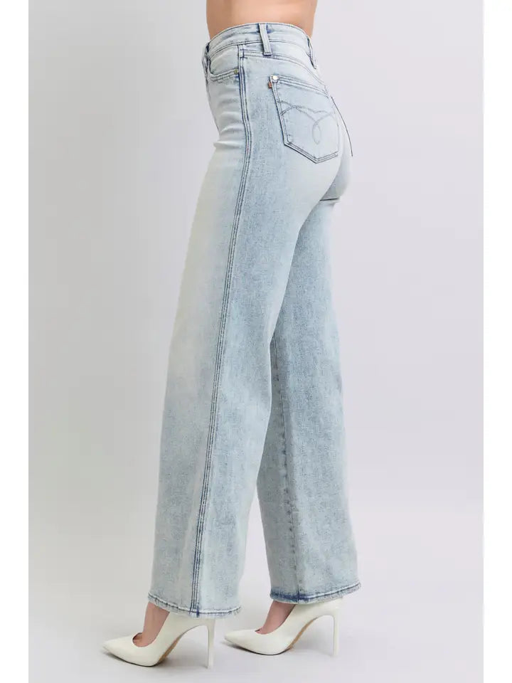 High Waisted Tummy Control Retro Wide