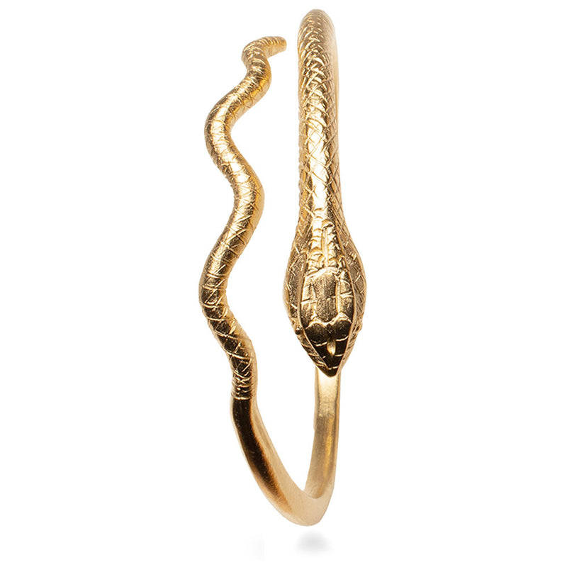 Egyptian Snake Cuff Bracelet - Adjustable