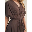 Tucked Waist Double Strap Dress