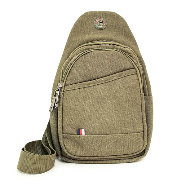 Canvas Crossbody Sling Bag