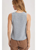 Textured Sweater Tank
