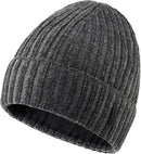 Fleece Lined Cuffed Beanie Hat