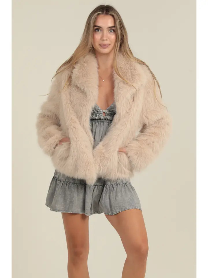 Faux Fur Jacket