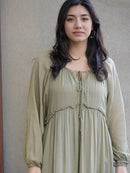 Lorena Maxi Dress - Olive