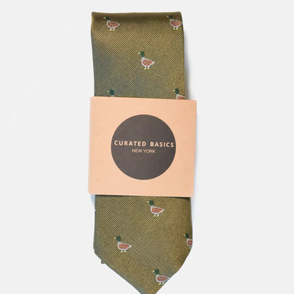 Mallard Duck Tie