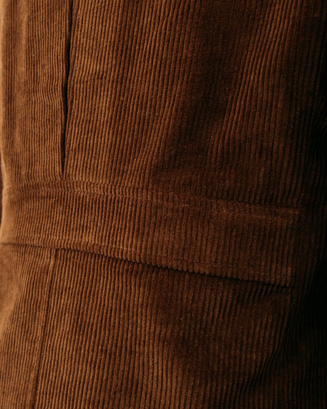 Corduroy Weekender Blazer- Brown