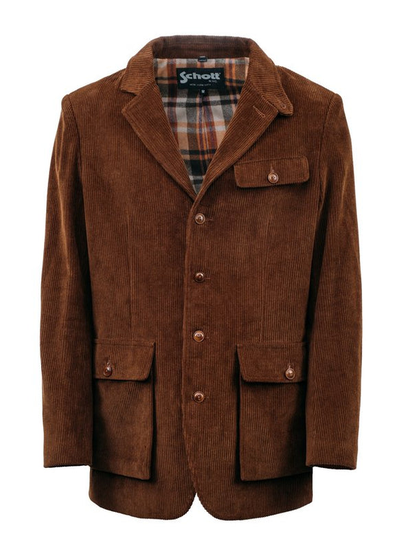 Corduroy Weekender Blazer- Brown