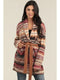 Cozy Knit Cardigan Sweater with Tie Waist