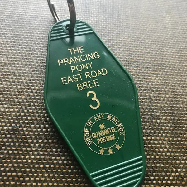 The Prancing Pony Motel Key Fob (Lord of the Rings)