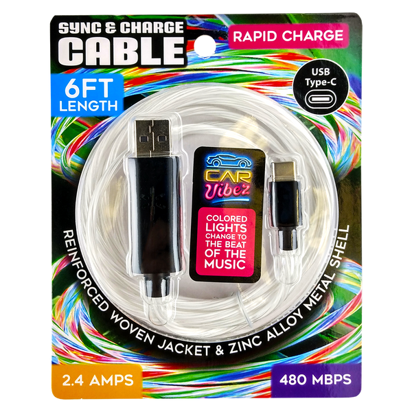 6FT Light Show Charging Cord