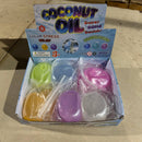 Coconut Oil Metallic Round Ball Toy