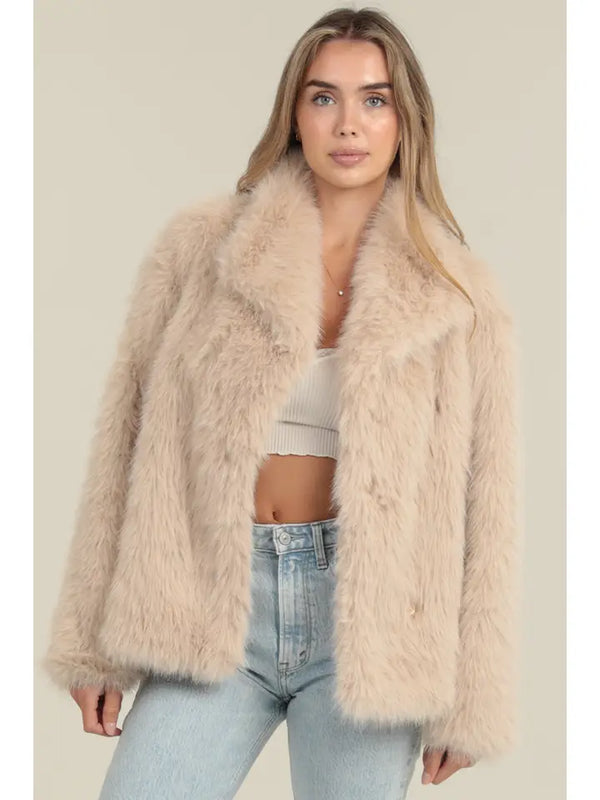 Faux Fur Jacket