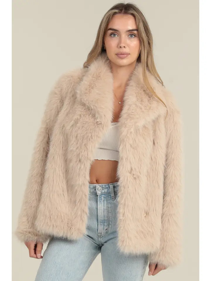 Faux Fur Jacket