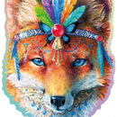 Wooden City Puzzle -Mystic Fox, Large