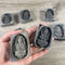 Obsidian Deity Carved Tiles – Spiritual Protection & Energy Work