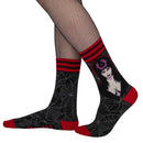 Elvria Mistress of the Dark Crew Socks