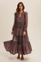 Tiered Lace Maxi Boho Dress