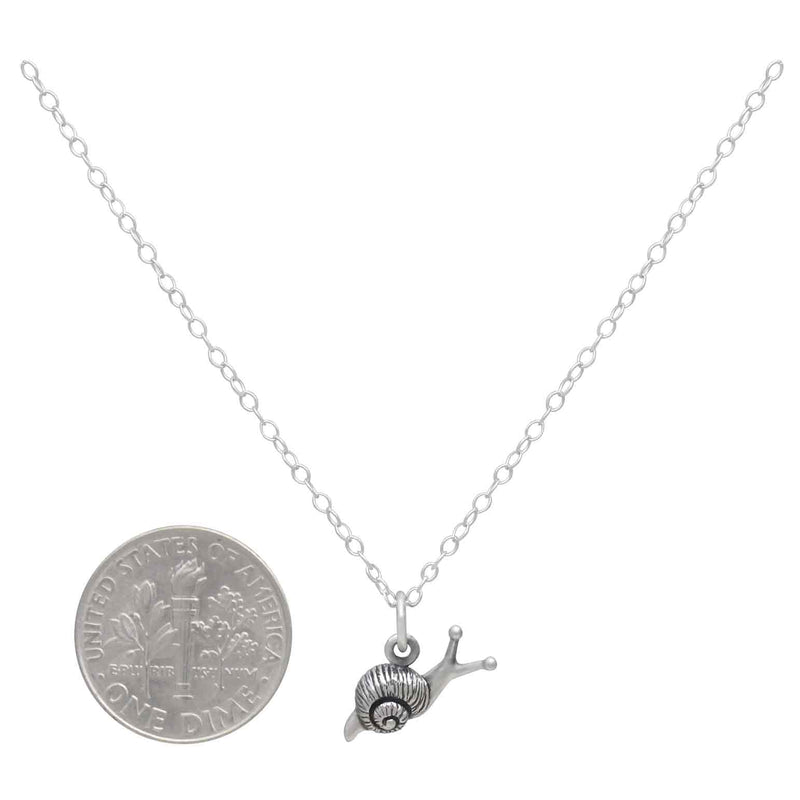 18 Inch Snail Necklace