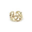 Gold Plated Adjustable Rings