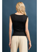 Butter Knit Square Neck Sleeveless Top