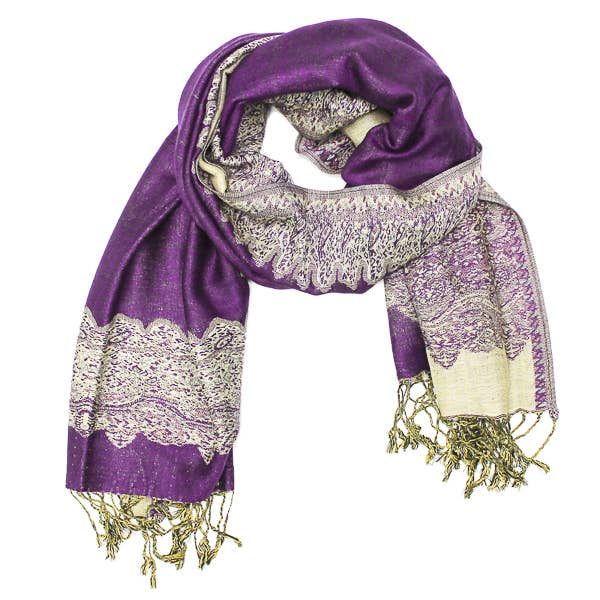 Luxury Paisley Pashmina Vests