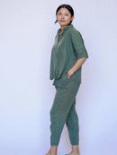 Tencel Drawstring Pant