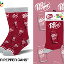 Dr Pepper Cans - Men's Crew Socks