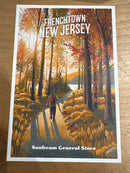Frenchtown, New Jersey - Walk in the Woods - Day Hike - Sunbeam General Store Post Cards