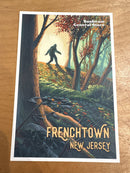 Frenchtown, New Jersey - Wanderer - Bigfoot in Forest - Sunbeam General Store Post Card