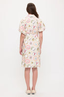 Italian Bristo Print Shirt Dress