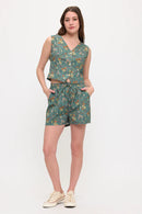 Wildflower Meadow Print Shorts