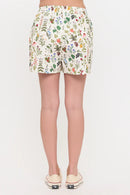 Floral Garden Print Shorts