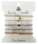 Assorted Heart Hair Tie / Bracelet