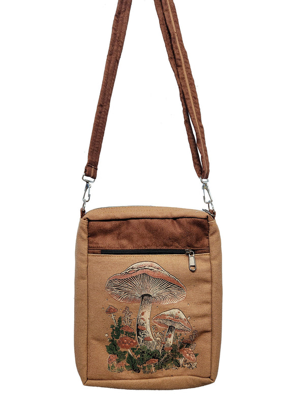 Mushroom Crossbody Messenger Bag