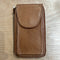 Leather Crossbody with Front Phone Holder