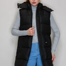 Soft Quilted Puffer Hooded Vest