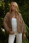 It's All Good Washed Jacket- Desert Tan