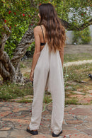 Still Obsessed Jumpsuit-Natural