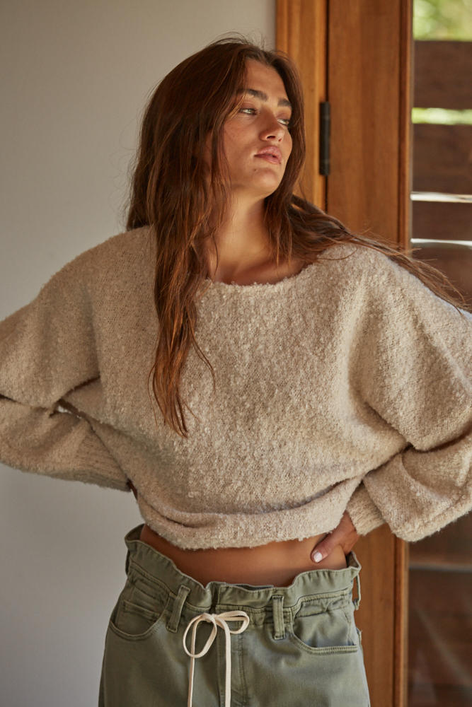 The Lyra Pullover - Natural