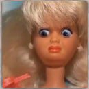 Gasping Doll Sticker