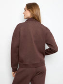 Brushed Model Half Zip Top
