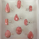 Rhodochrosite Sterling Silver Ring